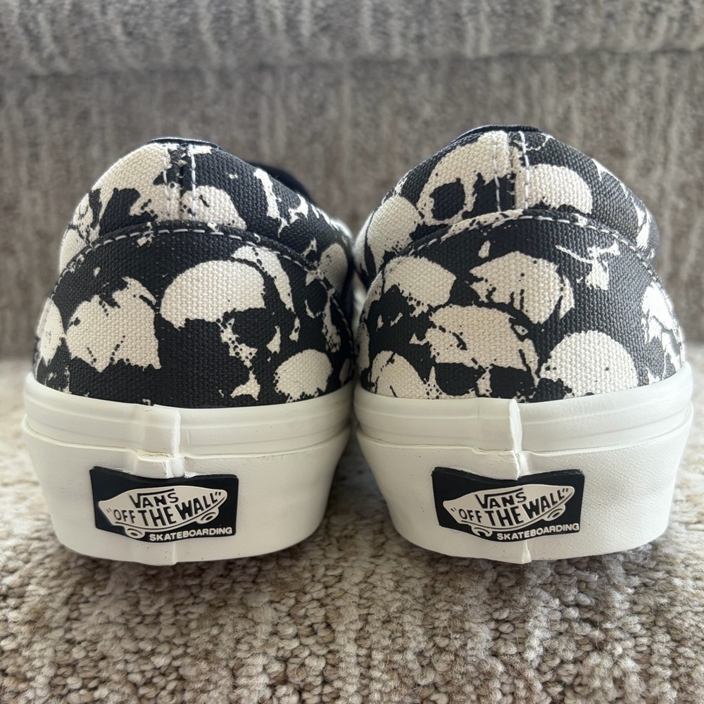 Vans Skate Slip-On Skull Pile Shoes. Men’s size 5.5. (Women’s size 7). - Picture 6 of 12